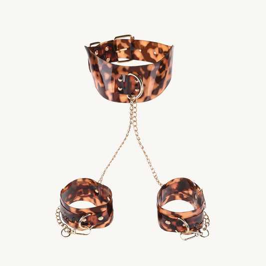 Sincerely Amber Neck and Wrist Restraints SS52103 Sincerely Amber Neck and Wrist Restraints SS52103