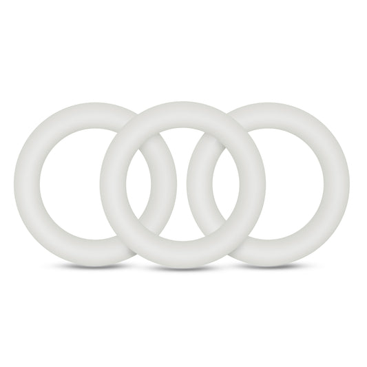 Performance - Vs2 Pure Premium Silicone Cockrings - Small - White BL-70819 Performance - Vs2 Pure Premium Silicone Cockrings - Small - White BL-70819