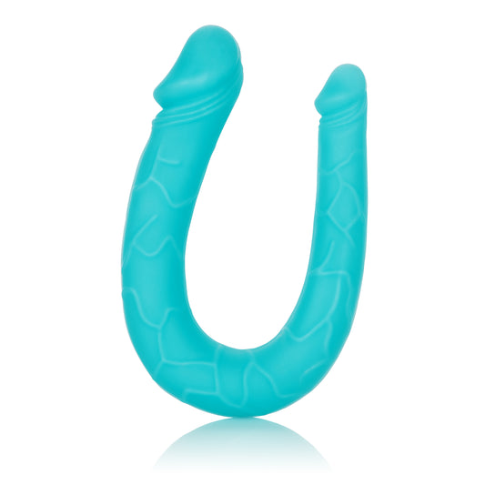 Silicone Double Dong Ac/dc Dong - Teal SE0311752 Silicone Double Dong Ac/dc Dong - Teal SE0311752