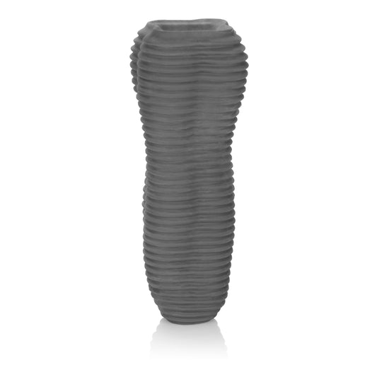 Apollo Reversible Closed End Stroker - Gray SE0957353 Apollo Reversible Closed End Stroker - Gray SE0957353