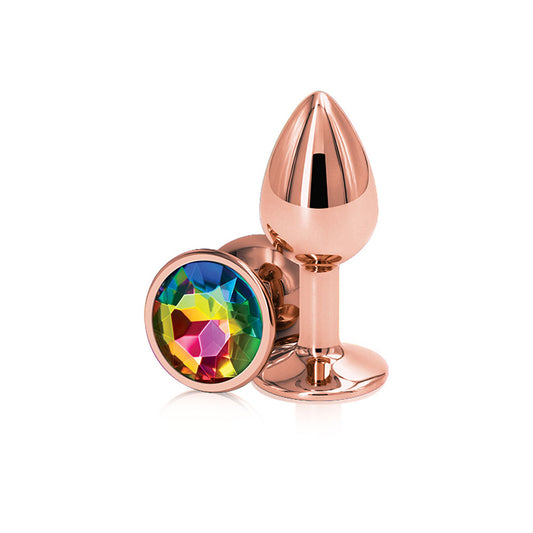 Rear Assets - Rose Gold - Small - Rainbow NSN0961-19 Rear Assets - Rose Gold - Small - Rainbow NSN0961-19