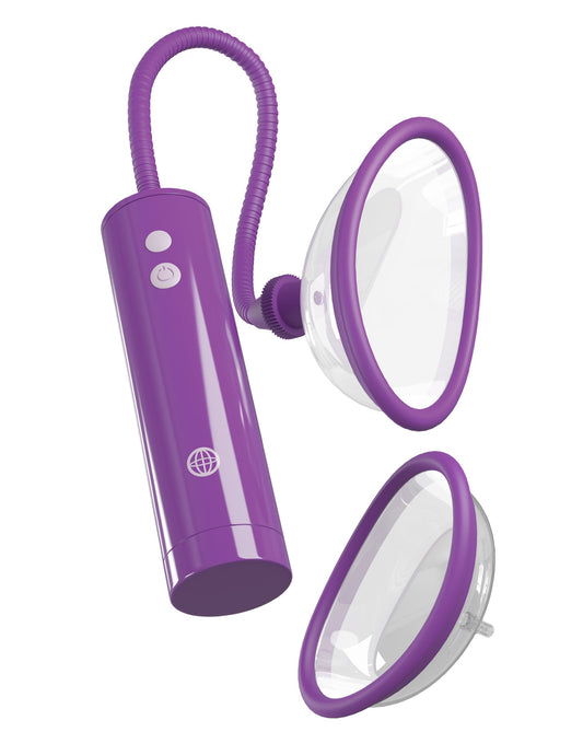 Fantasy for Her Rechargeable Pleasure Pump Kit -  Purple PD4966-12 Fantasy for Her Rechargeable Pleasure Pump Kit -  Purple PD4966-12