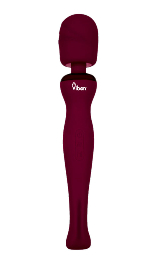 Sultry - Ruby - Intense Handheld Wand Massager VB-75001 Sultry - Ruby - Intense Handheld Wand Massager VB-75001
