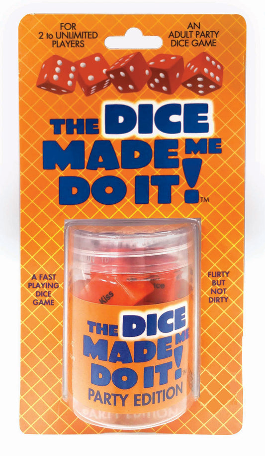 The Dice Made Me Do It - Party Edition LG-BG067 The Dice Made Me Do It - Party Edition LG-BG067