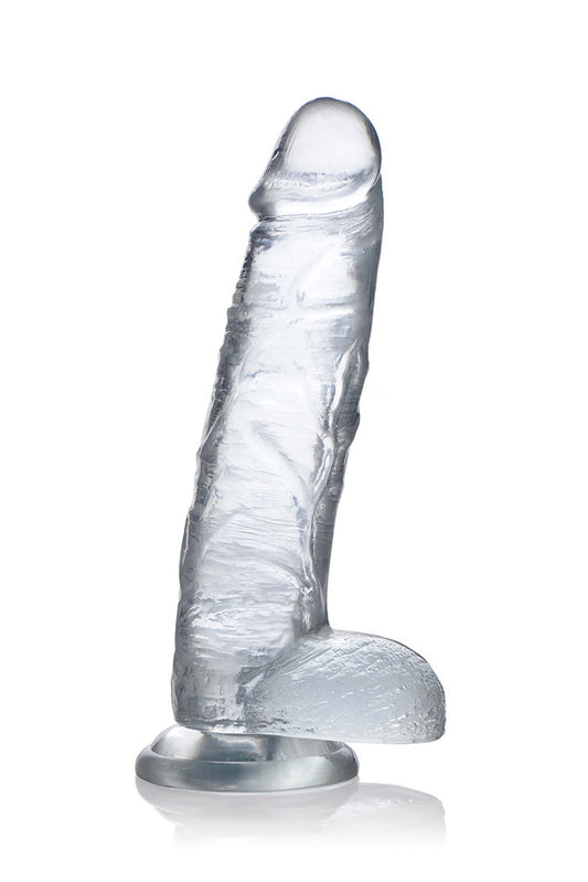 Jock C-Thru 10 Inch Dong With Balls - Clear CN-09-0703-00 Jock C-Thru 10 Inch Dong With Balls - Clear CN-09-0703-00