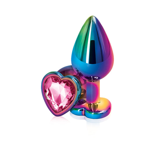 Rear Assets - Multicolor Heart - Medium - Pink NSN0962-24 Rear Assets - Multicolor Heart - Medium - Pink NSN0962-24