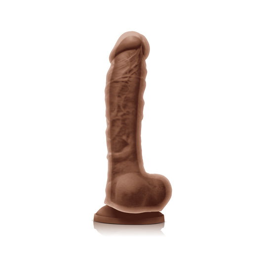 Colours - Dual Density - 8 Inch Dildo - Brown NSN-0403-22 Colours - Dual Density - 8 Inch Dildo - Brown NSN-0403-22