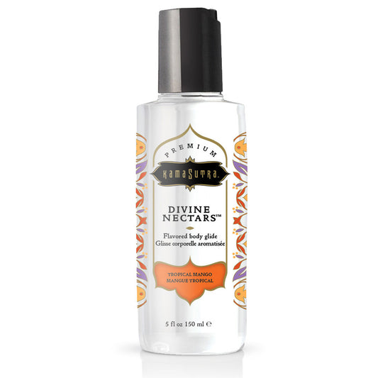 Divine Nectars Flavored Body Glide - Tropical Mango - 5 Fl Oz. 150ml KS12035 Divine Nectars Flavored Body Glide - Tropical Mango - 5 Fl Oz. 150ml KS12035