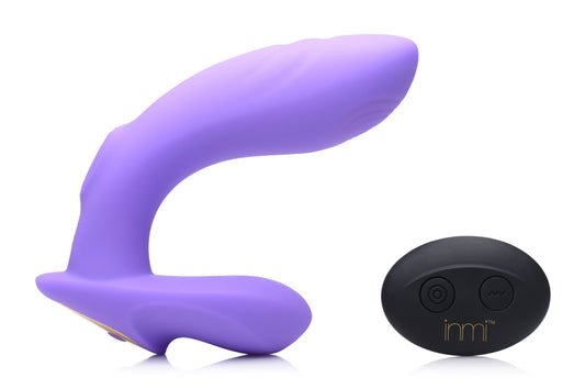 10x G-Tap Tapping Silicone G-Spot Vibrator -  Purple INM-AG632 10x G-Tap Tapping Silicone G-Spot Vibrator -  Purple INM-AG632