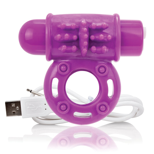 Charged Owow Rechargeable Vibe Ring - Purple AOW-PU-101E Charged Owow Rechargeable Vibe Ring - Purple AOW-PU-101E