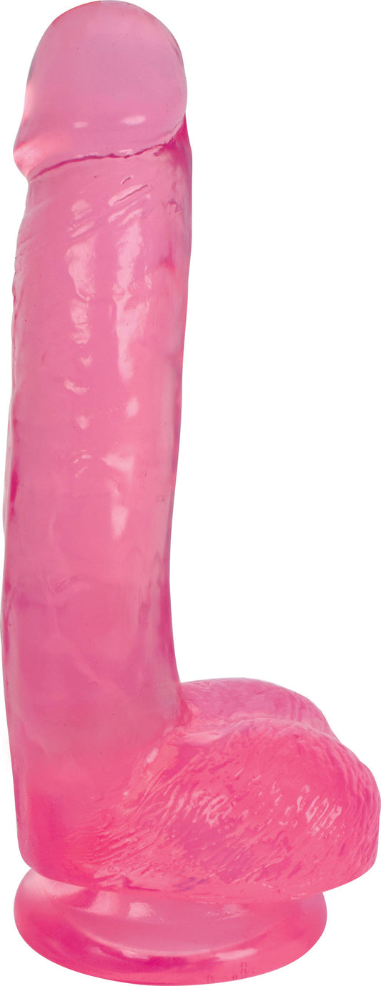 Lollicock 7 Inch Slim Stick With Balls - Cherry Ice CN-14-0513-33 Lollicock 7 Inch Slim Stick With Balls - Cherry Ice CN-14-0513-33