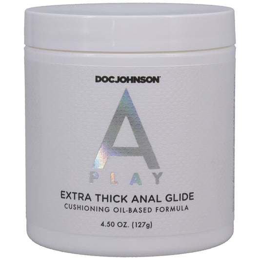 A-Play - Extra Thick Anal Glide - Cushioning Oil-Based Formula - 4.5 Fl. Oz. - Bulk DJ0301-03-BU A-Play - Extra Thick Anal Glide - Cushioning Oil-Based Formula - 4.5 Fl. Oz. - Bulk DJ0301-03-BU