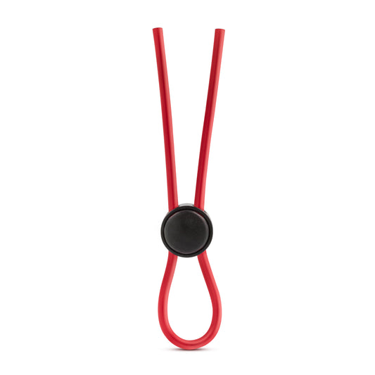 Stay Hard - Silicone Loop Cock Ring - Red BL-31098 Stay Hard - Silicone Loop Cock Ring - Red BL-31098