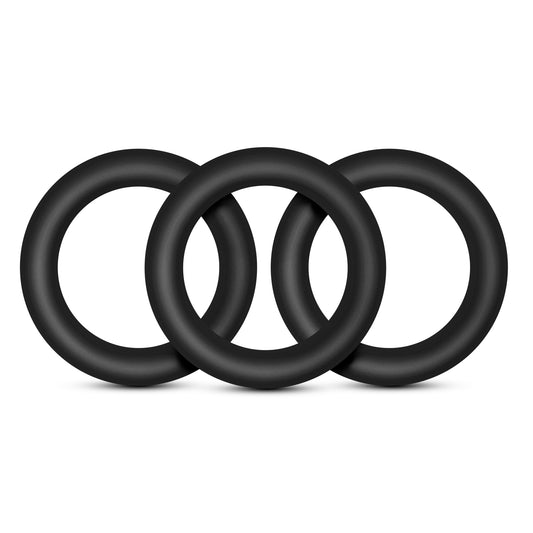 Performance - Vs2 Pure Premium Silicone Cockrings - Small - Black BL-70815 Performance - Vs2 Pure Premium Silicone Cockrings - Small - Black BL-70815