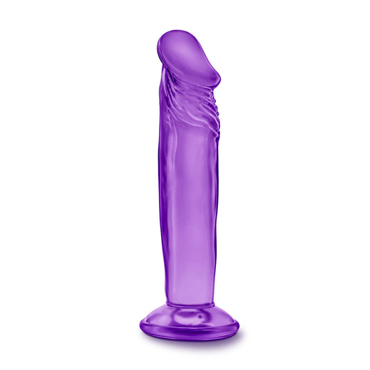 B Yours - Sweet n' Small 6 Inch Dildo With Suction Cup - Purple BL-14621 B Yours - Sweet n' Small 6 Inch Dildo With Suction Cup - Purple BL-14621