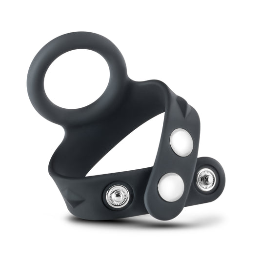 Performance - Vs6 - Silicone Cock & Ball Strap - Black BL-91715 Performance - Vs6 - Silicone Cock & Ball Strap - Black BL-91715
