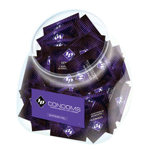 ID Condoms - Superior Feel - 144 Piece Jar ID-CSF-J0 ID Condoms - Superior Feel - 144 Piece Jar ID-CSF-J0
