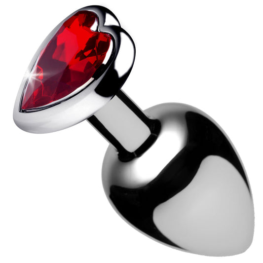 Red Heart Gem Anal Plug - Medium BTYS-AF633-MEDIUM Red Heart Gem Anal Plug - Medium BTYS-AF633-MEDIUM
