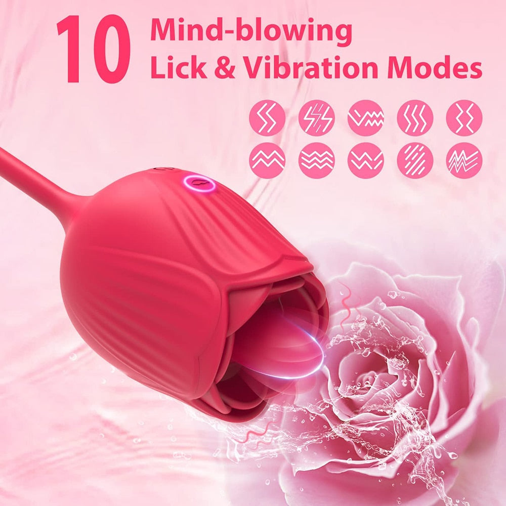 Rose Clitoral Suction Stimulator