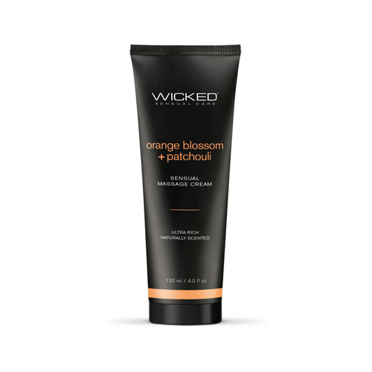 Orange Blossom and Patchouli - Scented Sensual  Massage Cream - 4 Oz WS-90934 Orange Blossom and Patchouli - Scented Sensual  Massage Cream - 4 Oz WS-90934