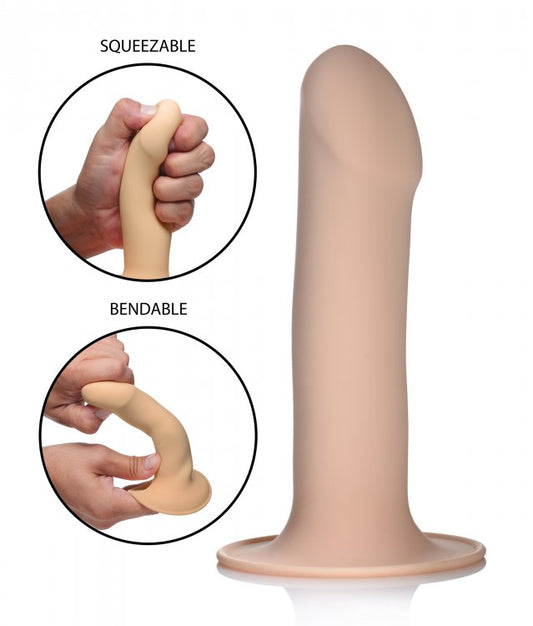 Squeezable Phallic Dildo - Light SQ-AG330-FLSH Squeezable Phallic Dildo - Light SQ-AG330-FLSH