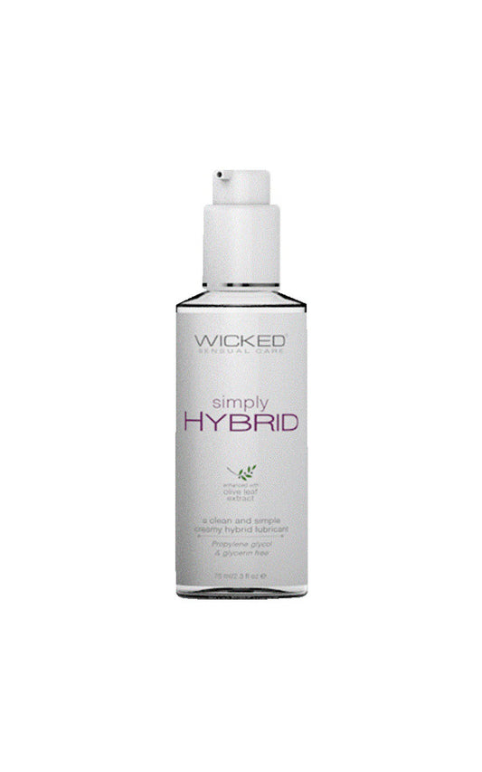 Simply Hybrid Fragrance Free Lubricant - 2.3 Fl.  Oz. WS-91202 Simply Hybrid Fragrance Free Lubricant - 2.3 Fl.  Oz. WS-91202
