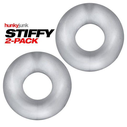 Stiffy 2-Pack Bulge-Rings - Clear Ice OX-HUJ126-CLIC Stiffy 2-Pack Bulge-Rings - Clear Ice OX-HUJ126-CLIC