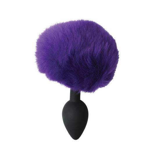 Sincerely Silicone Bunny Butt Plug - Purple SS520-81 Sincerely Silicone Bunny Butt Plug - Purple SS520-81