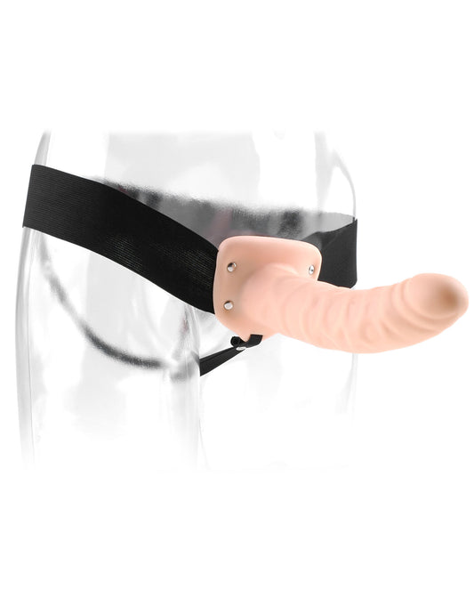 Fetish Fantasy Series 8 Inch Hollow Strap-on -  Flesh PD3360-21 Fetish Fantasy Series 8 Inch Hollow Strap-on -  Flesh PD3360-21