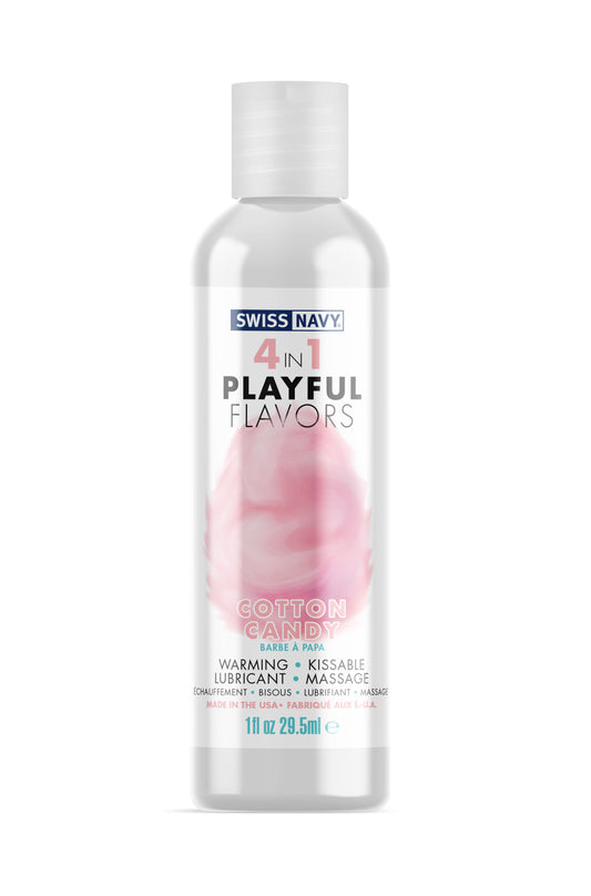Swiss Navy 4-in-1 Playful Flavors - Cotton Candy 1 Oz MD-SN4N1FCC1 Swiss Navy 4-in-1 Playful Flavors - Cotton Candy 1 Oz MD-SN4N1FCC1
