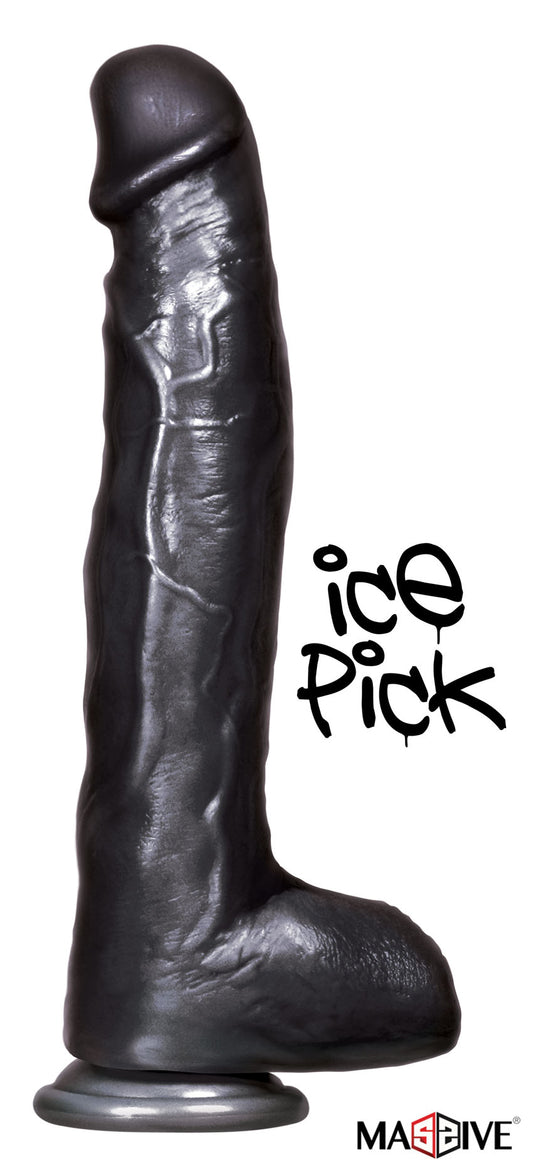Bbc - Big Black Cock Icepick 12 Inch ICFL5201-2 Bbc - Big Black Cock Icepick 12 Inch ICFL5201-2