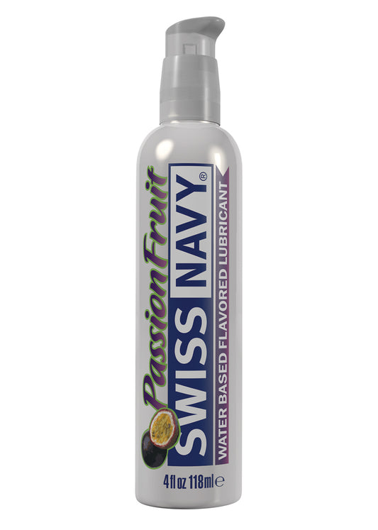 Swiss Navy Flavors Water Based Lubricant - Passion Fruit 4 Fl. Oz. MD-SNFPF4 Swiss Navy Flavors Water Based Lubricant - Passion Fruit 4 Fl. Oz. MD-SNFPF4
