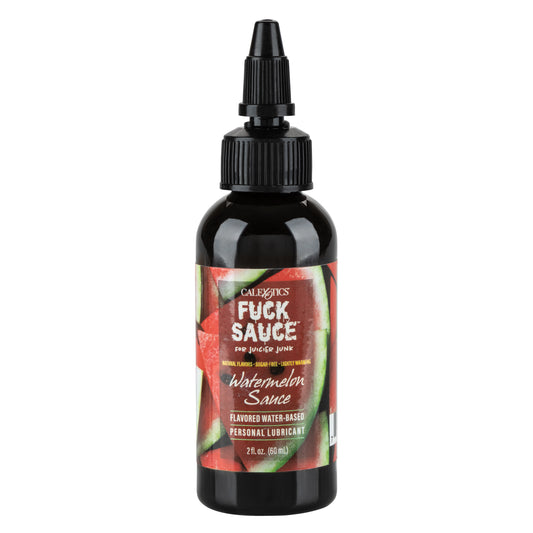 Fuck Sauce Flavored Water-Based Personal  Lubricant - Watermelon - 2 Fl. Oz. SE2410201 Fuck Sauce Flavored Water-Based Personal  Lubricant - Watermelon - 2 Fl. Oz. SE2410201