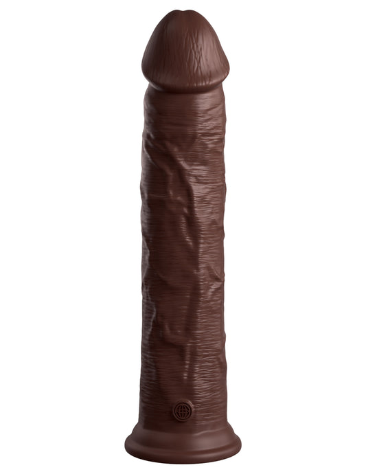 King Cock Elite 11 Inch Silicone Dual Density Cock - Brown PD5775-29 King Cock Elite 11 Inch Silicone Dual Density Cock - Brown PD5775-29