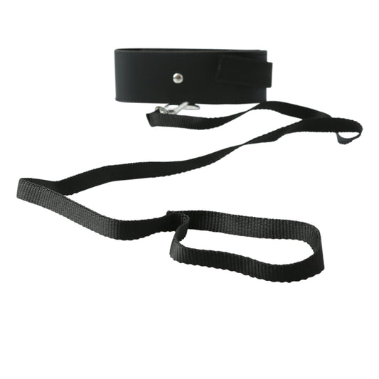 Sex and Mischief Leash and Collar - Black SS100-50 Sex and Mischief Leash and Collar - Black SS100-50