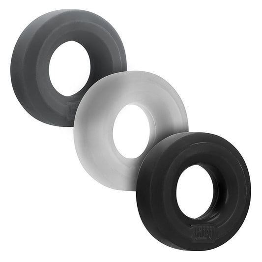Hunkyjunk Huj3 C-Ring 3 Pk - Tar / Multi OX-HUJ-102-TARMULTI Hunkyjunk Huj3 C-Ring 3 Pk - Tar / Multi OX-HUJ-102-TARMULTI