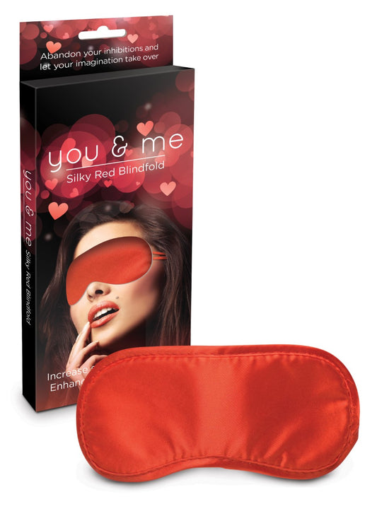 You & Me Silky Red Blindfold CC-USCCYMBF You & Me Silky Red Blindfold CC-USCCYMBF