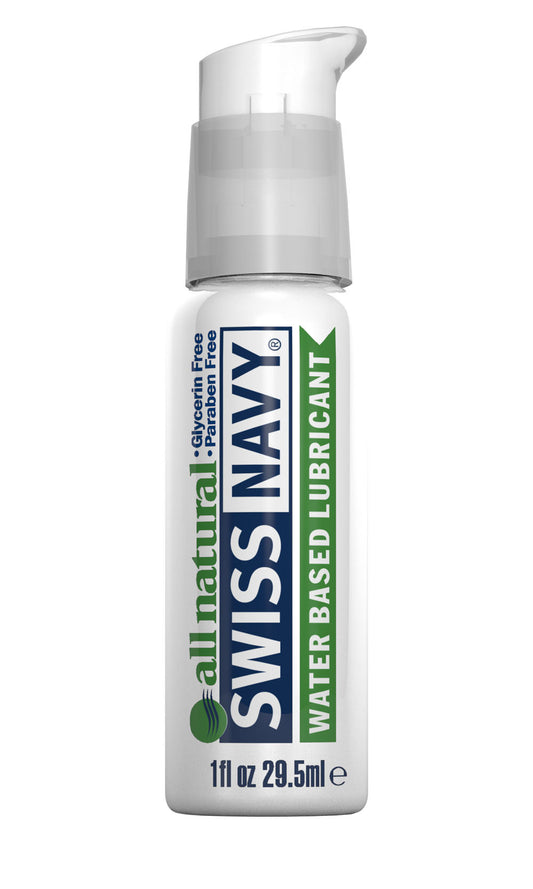 Swiss Navy All Natural 1 Oz 29.5ml MD-SNAN1 Swiss Navy All Natural 1 Oz 29.5ml MD-SNAN1