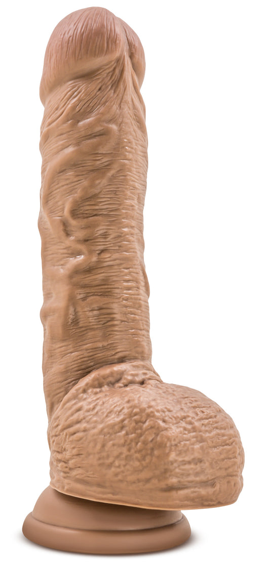 Au Naturel - Big Billy - 9 Inch Dildo - Mocha BL-74817 Au Naturel - Big Billy - 9 Inch Dildo - Mocha BL-74817