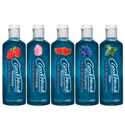 Goodhead - Slick Head  Glide - 5 Pack - 1 Fl. Oz. DJ1360-14-BX Goodhead - Slick Head  Glide - 5 Pack - 1 Fl. Oz. DJ1360-14-BX