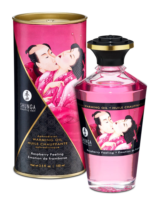 Aphrodisiac Warming Oil - Raspberry Feeling SHU2201 Aphrodisiac Warming Oil - Raspberry Feeling SHU2201