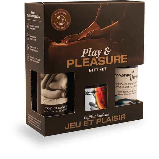 Hemp Seed by Night Play and Pleasure Gift Set - Pleasure Gift Set - Watermelon EB-HSBN004 Hemp Seed by Night Play and Pleasure Gift Set - Pleasure Gift Set - Watermelon EB-HSBN004