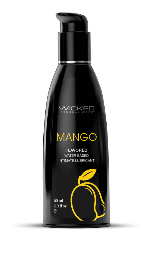 Aqua Mango Flavored Water Based Intimate Lubricant - 2 Fl. Oz. WS-90462 Aqua Mango Flavored Water Based Intimate Lubricant - 2 Fl. Oz. WS-90462