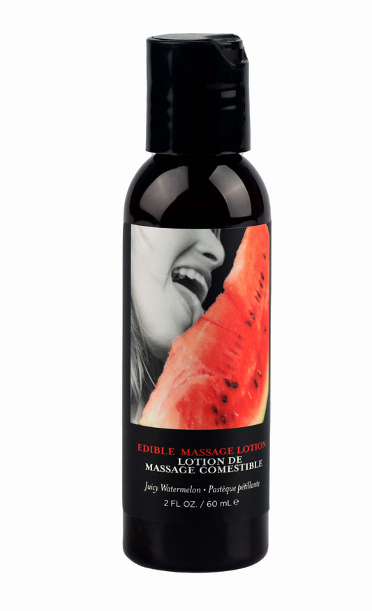 Edible Massage Lotion - Watermelon - 2 Fl. Oz. EB-MLE204 Edible Massage Lotion - Watermelon - 2 Fl. Oz. EB-MLE204