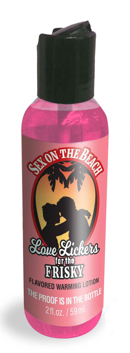 Love Lickers Massage Oil - Sex on the Beach - 1.76 Fl. Oz. LG-BT018 Love Lickers Massage Oil - Sex on the Beach - 1.76 Fl. Oz. LG-BT018