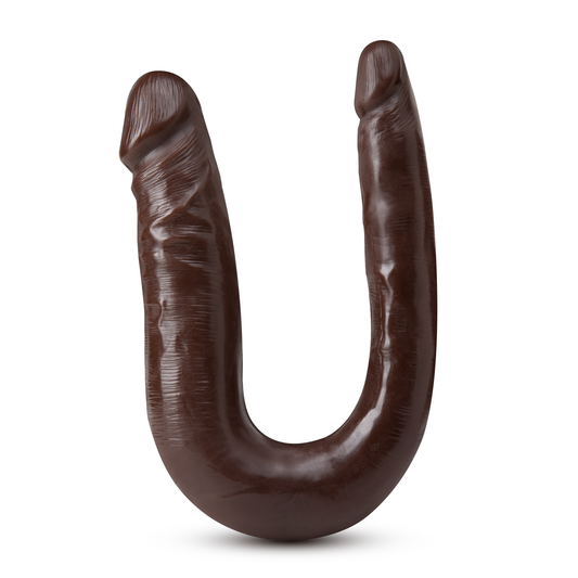 Dr. Skin Mini Double Dong -  Chocolate BL-34206 Dr. Skin Mini Double Dong -  Chocolate BL-34206