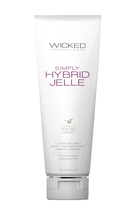 Simply Hybrid Jelle Fragrance Free Lubricant - 4  Fl. Oz. WS-91205 Simply Hybrid Jelle Fragrance Free Lubricant - 4  Fl. Oz. WS-91205