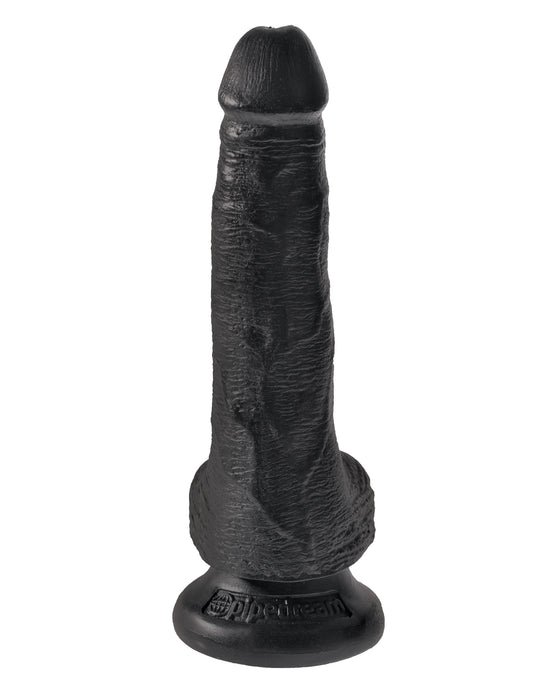 King Cock 6 Inch Cock With Balls - Black PD5531-23 King Cock 6 Inch Cock With Balls - Black PD5531-23