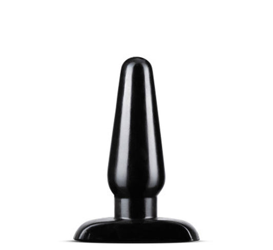 Anal Adventures - Basic Anal Plug - Medium -  Black BL-18715 Anal Adventures - Basic Anal Plug - Medium -  Black BL-18715