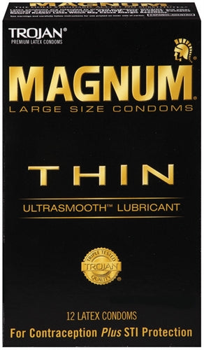 Trojan Magnum Thin - 12 Pack TJ64614 Trojan Magnum Thin - 12 Pack TJ64614